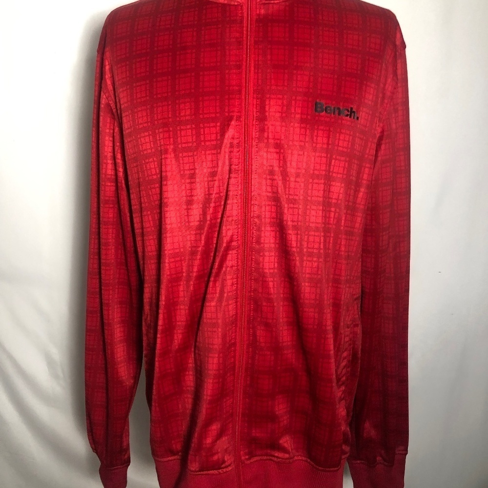 Mens Red Bench Jacket. Size XXL.